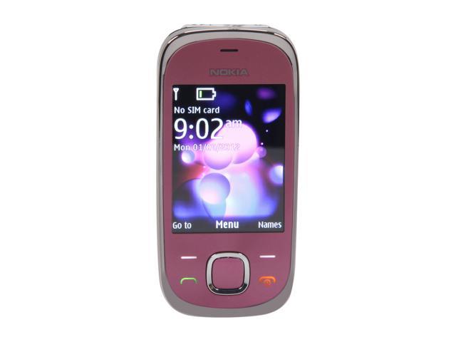 nokia pink slide up phone