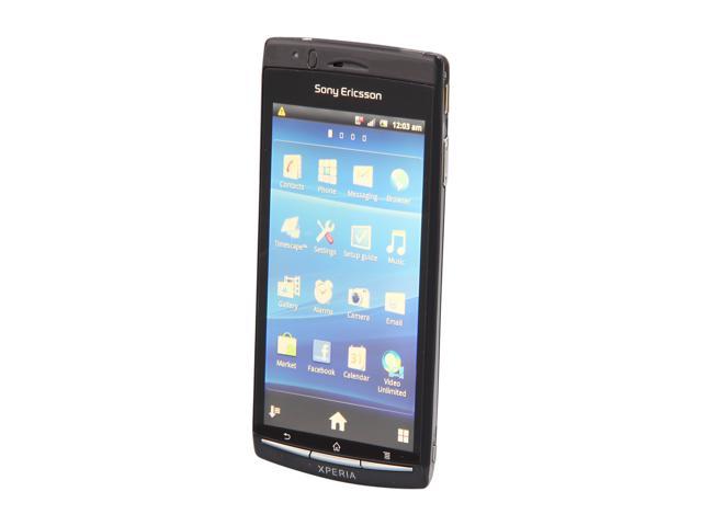 Sony Xperia Arc S Black 3G Unlocked GSM Android Phone w/ Android OS 2.3 / 4.2" Touch Screen / 8.1MP Camera (LT18a) 