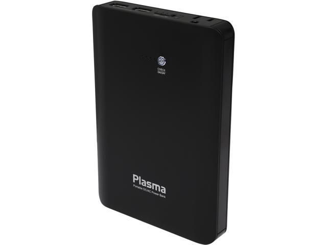 Open Box Rosewill Plasma Black 18,000mAh Universal AC Portable Power Bank for Laptops / Smartphones / iPhones / iPads / iPods / PSP