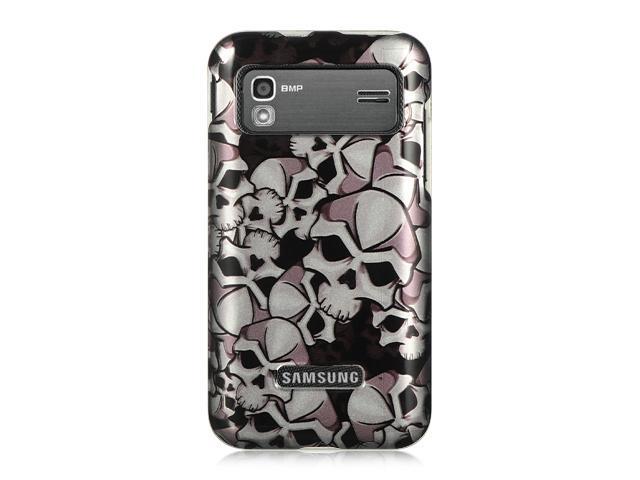 Samsung Captivate Glide/Samsung Gidim I927 Black Skull Design Crystal Case