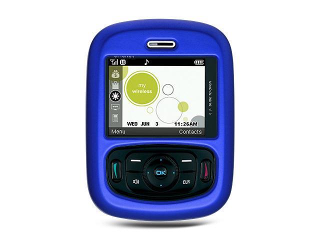 UT Starcom TXTM8/UTStarcom TXT8026 Blue Crystal Rubberized Case