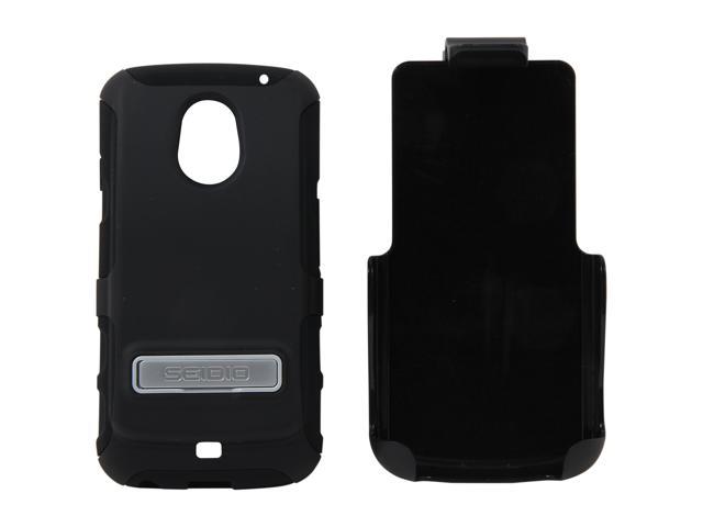 Seidio ACTIVE Extended Combo with Metal Kickstand Black Holster For Samsung Galaxy Nexus (LTE) BD2 HK3SSGNLKX2 BK