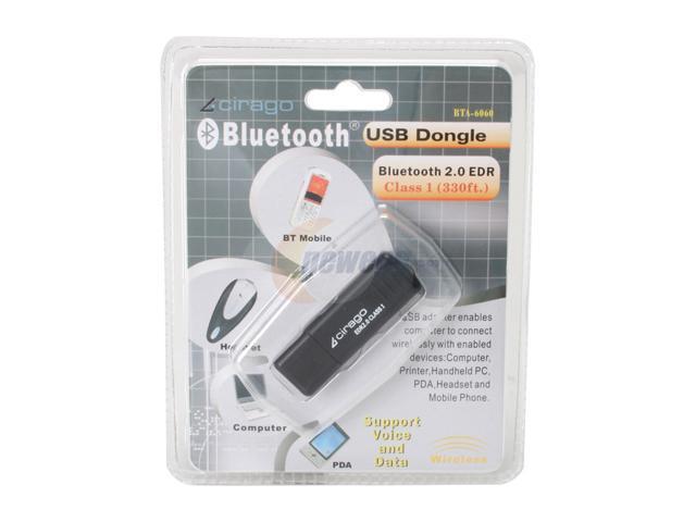 cirago BTA 6060 USB 2.0 Bluetooth 2.0 EDR Adapter