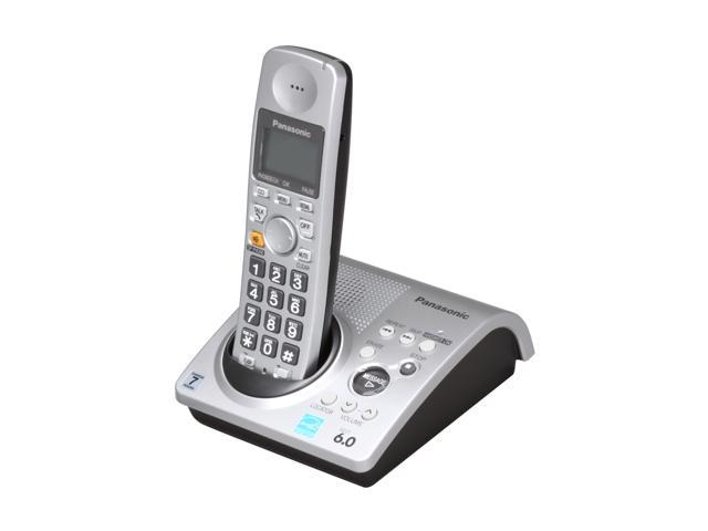 Panasonic KX-TG1031S 1.9 GHz Digital DECT 6.0 1X Handsets Cordless ...