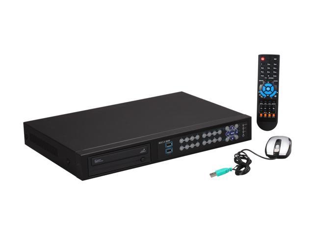 Open Box Aposonic A S0802R19 500 8 x BNC 500GB HDD pre installed Compression Multi function Rack mountable embedded DVR, Mac OS X App fully supported