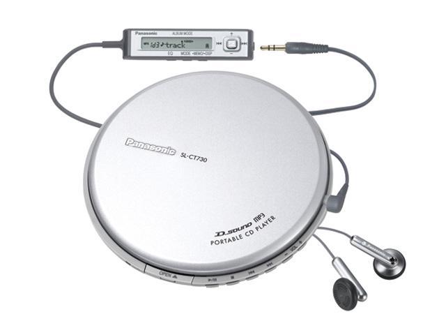 Panasonic Ultra-thin Portable CD Player with MP3 Playback ...