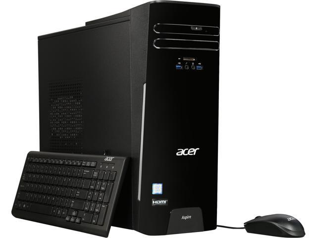 Acer TC-780-NESelecti5 Desktop with Intel Quad Core i5-7400 / 8GB / 256GB SSD / Win 10
