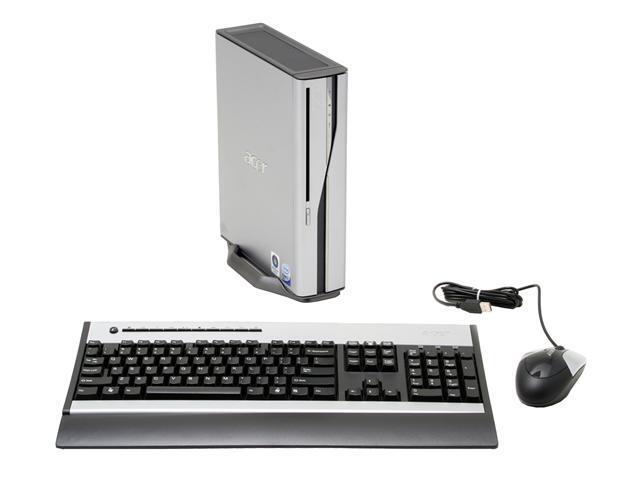 Acer Desktop PC Aspire ASL310-UD631A Core 2 Duo E6300 (1.86 GHz) 1 GB DDR2 320 GB HDD Intel GMA 3000 Windows Vista Home Premium
