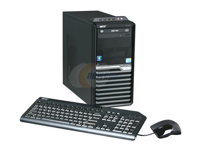 Acer Desktop PC Veriton VM498G Ui5650C Intel Core i5 650 (3.20 GHz) 4 GB DDR3 500 GB HDD Windows 7 Professional 64 bit