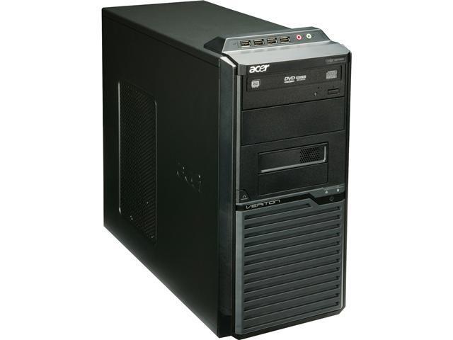 Acer Veriton PS.VALP3.004 Desktop Computer   Intel Core 2 Duo E7500 2.93 GHz   Black