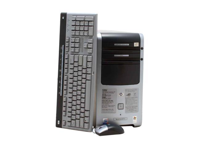 HP Desktop PC Pavilion a819n (PS526AA) Pentium 4 520 (2.8 GHz) 512 MB DDR 200 GB HDD Windows XP Home