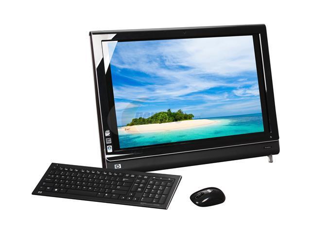 HP Desktop PC TouchSmart IQ804(KT457AAR) Core 2 Duo T5850 (2.16GHz) 4 GB DDR2 500 GB HDD 25.5" Windows Vista Home Premium 64 bit