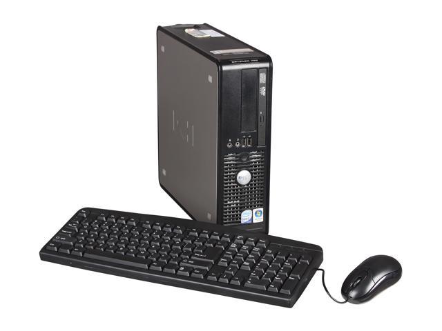 DELL Desktop PC OptiPlex 755 SFF Core 2 Duo 2.3 GHz 2GB 80 GB HDD Windows 7 Home Premium 64 Bit