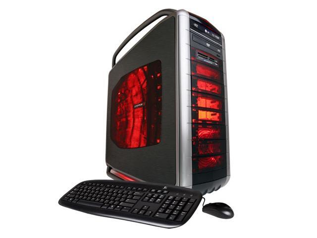 CyberpowerPC Desktop PC Gamer Infinity 9910 Core 2 Extreme QX9770 (3.20 GHz) 4 GB DDR3 1 TB HDD NVIDIA GeForce 9800 GX2 Windows Vista Ultimate 64-bit