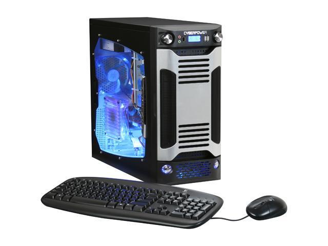 CyberpowerPC Core 2 Quad 4GB DDR2 500GB HDD Capacity Desktop PC Windows Vista Home Premium 64 bit Gamer Infinity 6200