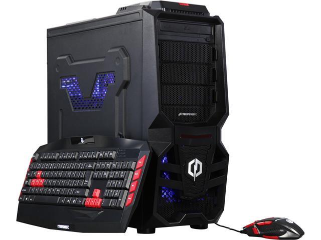 CyberpowerPC Desktop PC Gamer Ultra 2098 FX-4000 Series FX-4300 (3.80 GHz) 8 GB DDR3 500 GB HDD AMD Radeon R7 240 Windows 10 Home 64-Bit