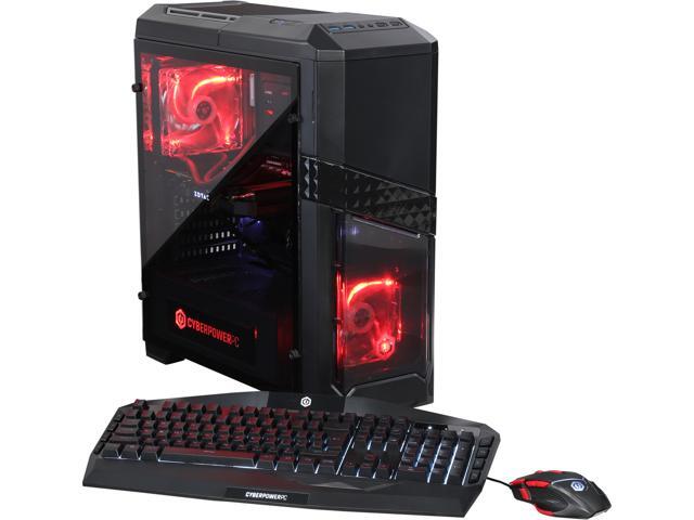 CyberpowerPC Desktop Computer Gamer Master 2014 Ryzen 5 1600X (3.60 GHz) 16 GB DDR4 1 TB HDD 240 GB SSD NVIDIA GeForce GTX 1080 Windows 10 Home 64-Bit