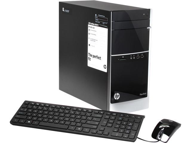 Open Box HP Desktop PC Pavilion 500 c60 A6 Series APU A6 5200 (2.00 GHz) 8 GB DDR3 1 TB HDD Windows 8.1