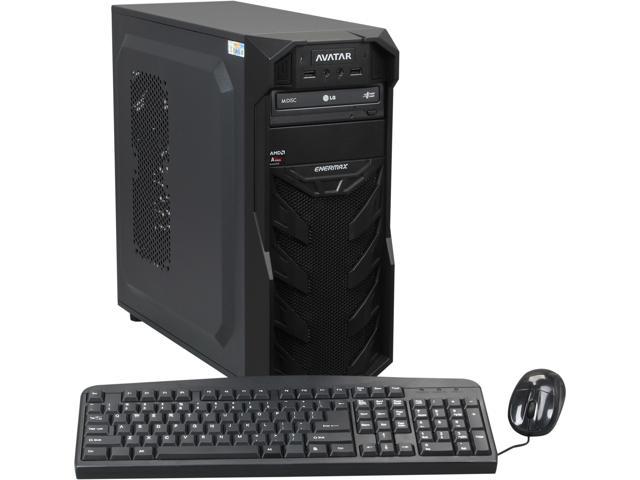 Avatar Desktop PC Gaming A7725X A10 Series APU A10 7700K (3.5 GHz) 8 GB DDR3 1 TB HDD Windows 7 Home Premium