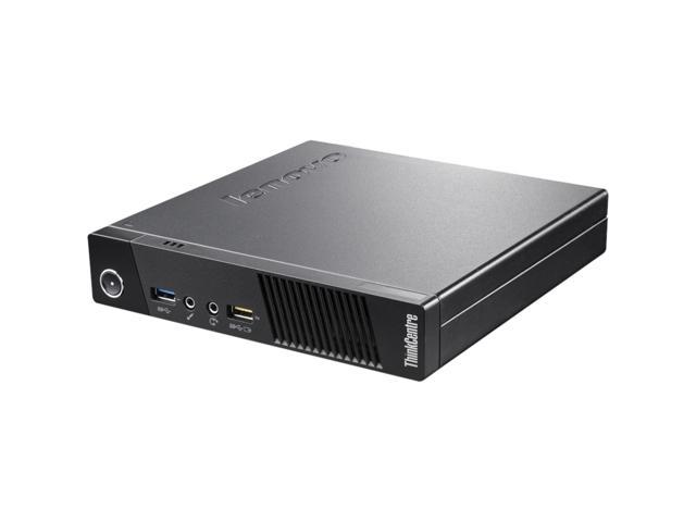 Lenovo ThinkCentre 10AY002SUS Desktop Computer   Intel Celeron G1820T 2.40 GHz   Tiny   Business Black