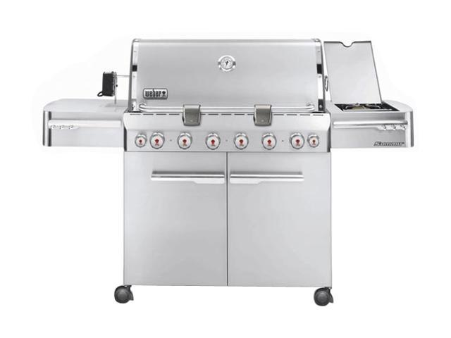 Weber Summit S-650 Gas Grill NG 1880001 Stainless Steel - Newegg.com