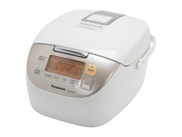 Panasonic SR-MS103 White Microcomputer Controlled Fuzzy Logic Rice ...