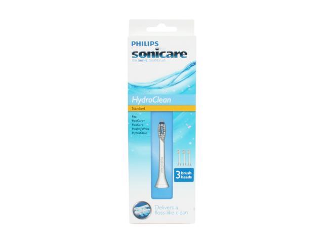 Philips Sonicare HydroClean Standard Replacement Brush Head (3 Pack)