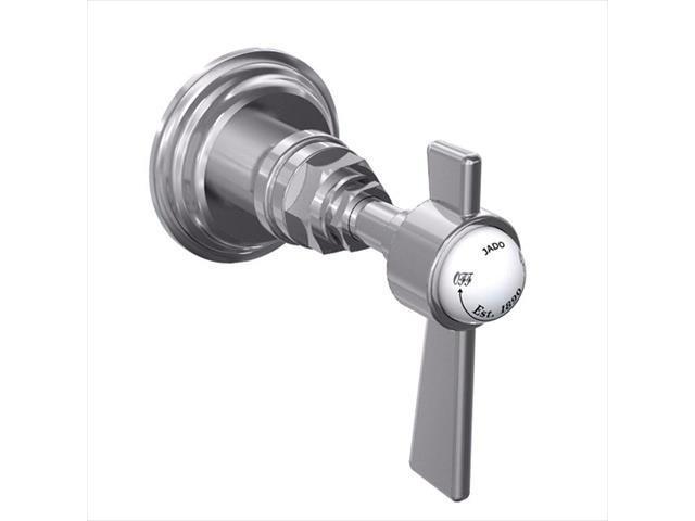 Jado Bathroom & Hdwe Mfg 845.820.100 Savina 0.5 in. Single Handle Wall Valve in Polished Chrome with Lever Handle