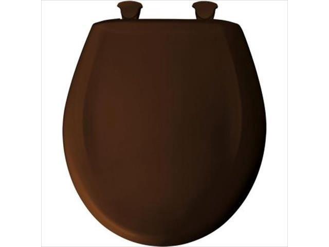 Church Seat 200SLOWT 348 Round Closed Front Toilet Seat in Swiss Chocolate