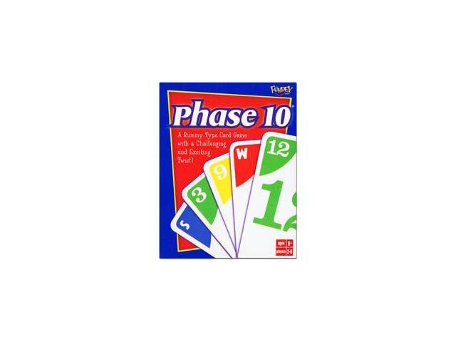 Phase 10 card game score sheet