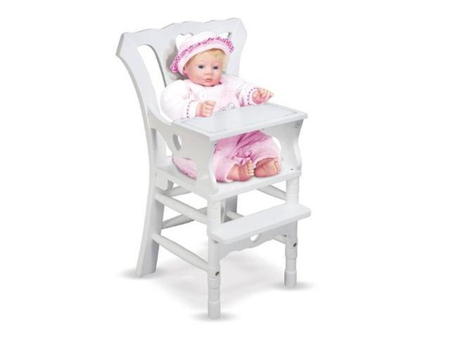 Melissa Doug Deluxe Wooden Doll High Chair Newegg Com Melissa Doug Deluxe Wooden Doll High Chair