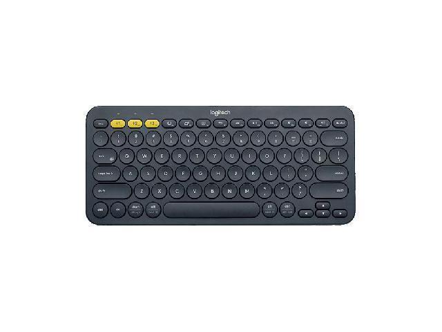 Logitech K380 920-007558 Black Bluetooth Wireless Mini Keyboard ...