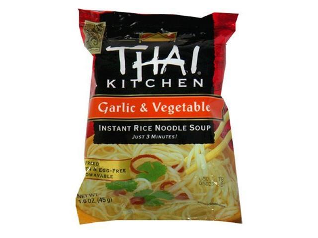 Thai Kitchen Noodles thai kitchen instant rice noodle soup, garlic and vegetables, 1.6 Thai Kitchen Noodles thai kitchen instant rice noodle soup, garlic and vegetables, 1.6