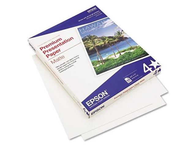 Epson Premium Presentation Paper - Letter - 8.5