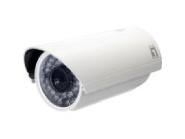 LevelOne H.264 3 Mega Pixel FCS 5052 10/100 Mbps PoE Network Camera w/IR