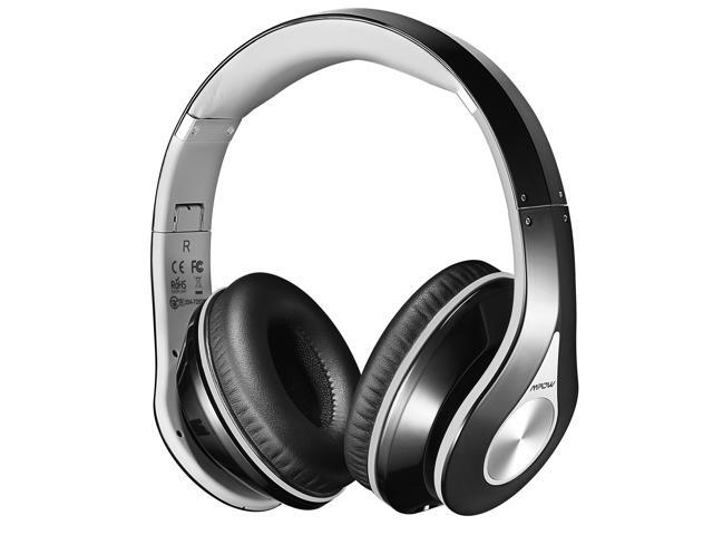 Mpow On-Ear Headphones Bluetooth Headphones with Noise Cancelling Stereo, Foldable Headband
