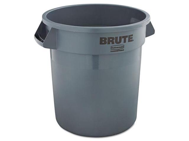 Rubbermaid Commercial Products RCP 2610 GRA 10 Gallon Brute container  Gray