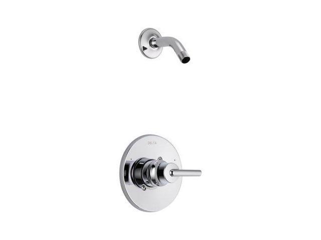 Delta T14259 LHD Trinsic Shower Trim Package with Monitor Valve   Less Shower Head, Chrome