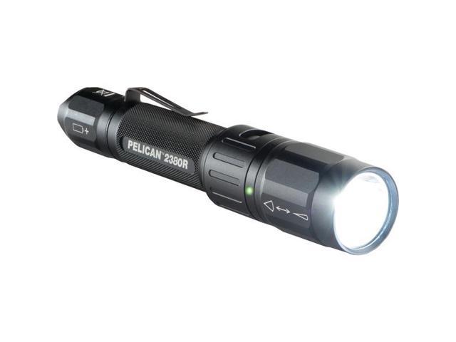 PELICAN 02380R 0000 110 305 Lumen ProGear(TM) 2380R Aluminum Rechargeable Spotlight/Floodlight Flashlight