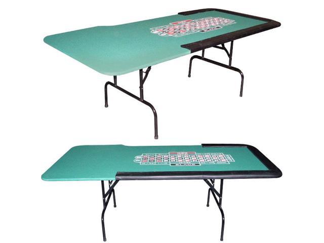 84 x 29 inch Roulette table with Folding legs