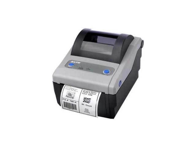 SATO WWCG12041 CG412 Thermal Desktop Barcode Printer   USB/Ethernet interfaces