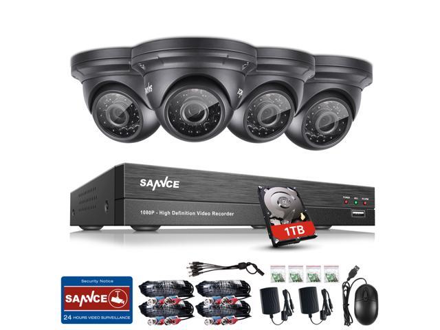 SANNCE Security Camera System, 4CH 1080P DVR with 1TB Surveillance Hard Drive and (4) 1080P 2.0 MP HD Outdoor Weatherproof CCTV Cameras, 120ft night vision, Motion Alert and Remote AccessSANNCE Security Camera System, 4CH 1080P DVR with 1TB Surveillance Hard Drive and (4) 1080P 2.0 MP HD Outdoor Weatherproof CCTV Cameras, 120ft night vision, Motion Alert and Remote Access - Newegg.caSANNCE Security Camera System, 4CH 1080P DVR with 1TB Surveillance Hard Drive and (4) 1080P 2.0 MP HD Outdoor Weatherproof CCTV Cameras, 120ft night vision, Motion Alert and Remote Access - Newegg.ca - 웹