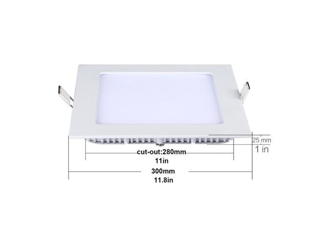Square Recessed Led Lighting Retrofit Lilianduval Thg 12 Inch Square Led Panel Light 24w 180w Replacement 5000k
