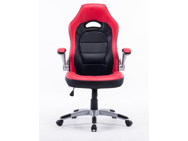 Executive Swivel Gaming Racing Leather High Back Computer Pc Executive Swivel Gaming Racing Leather High Back Computer Pc Office Chair Manager Red With