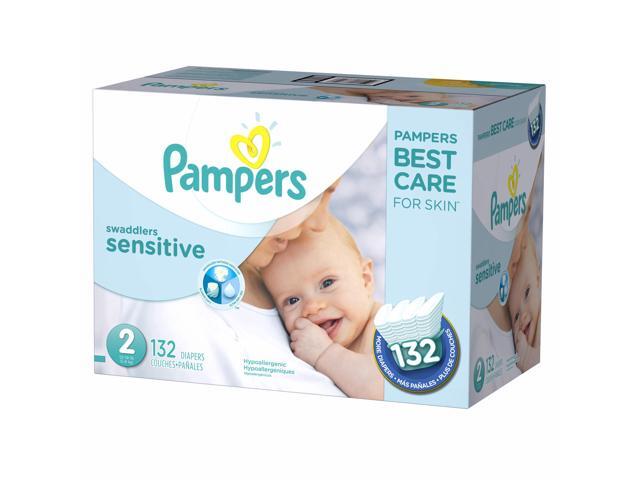 pampers swaddlers sensitive size 2 diapers 132 ct diapers pamper size 2