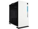 IN WIN 301 White White SECC / Tempered Glass Micro-ATX Mini Tower Computer Case