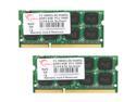 G.SKILL 8GB (2 x 4GB) 204-Pin DDR3 SO-DIMM DDR3 1333 (PC3 10600) Laptop Memory Model F3-10600CL9D-8GBSQ