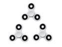 3-Pack iMBAPrice 360 Tri-Spinner Fidget Hand Spinner Toy