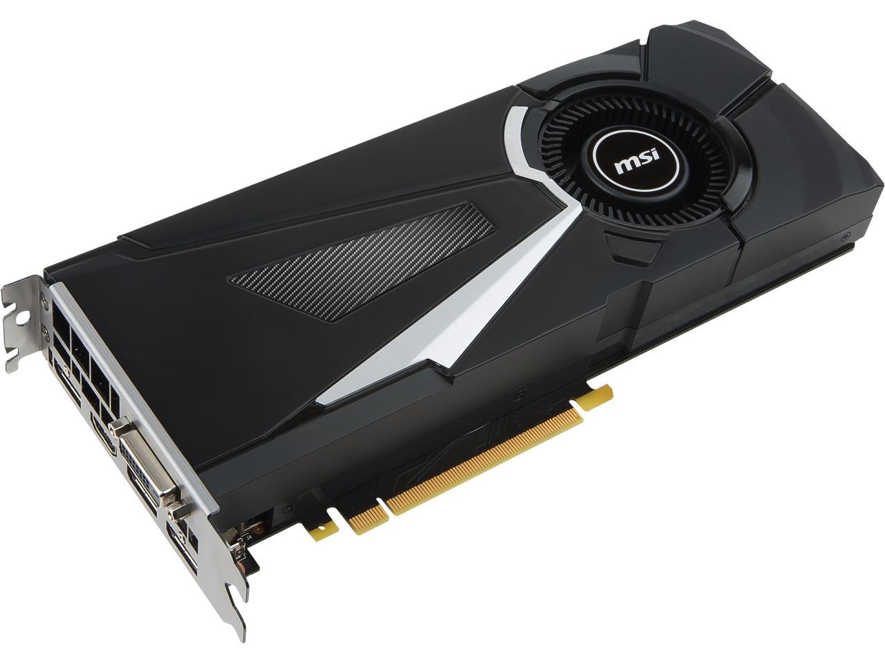 MSI GeForce GTX 1070 Ti 8GB GDDR5 PCI Express 3.0 x16 SLI Support