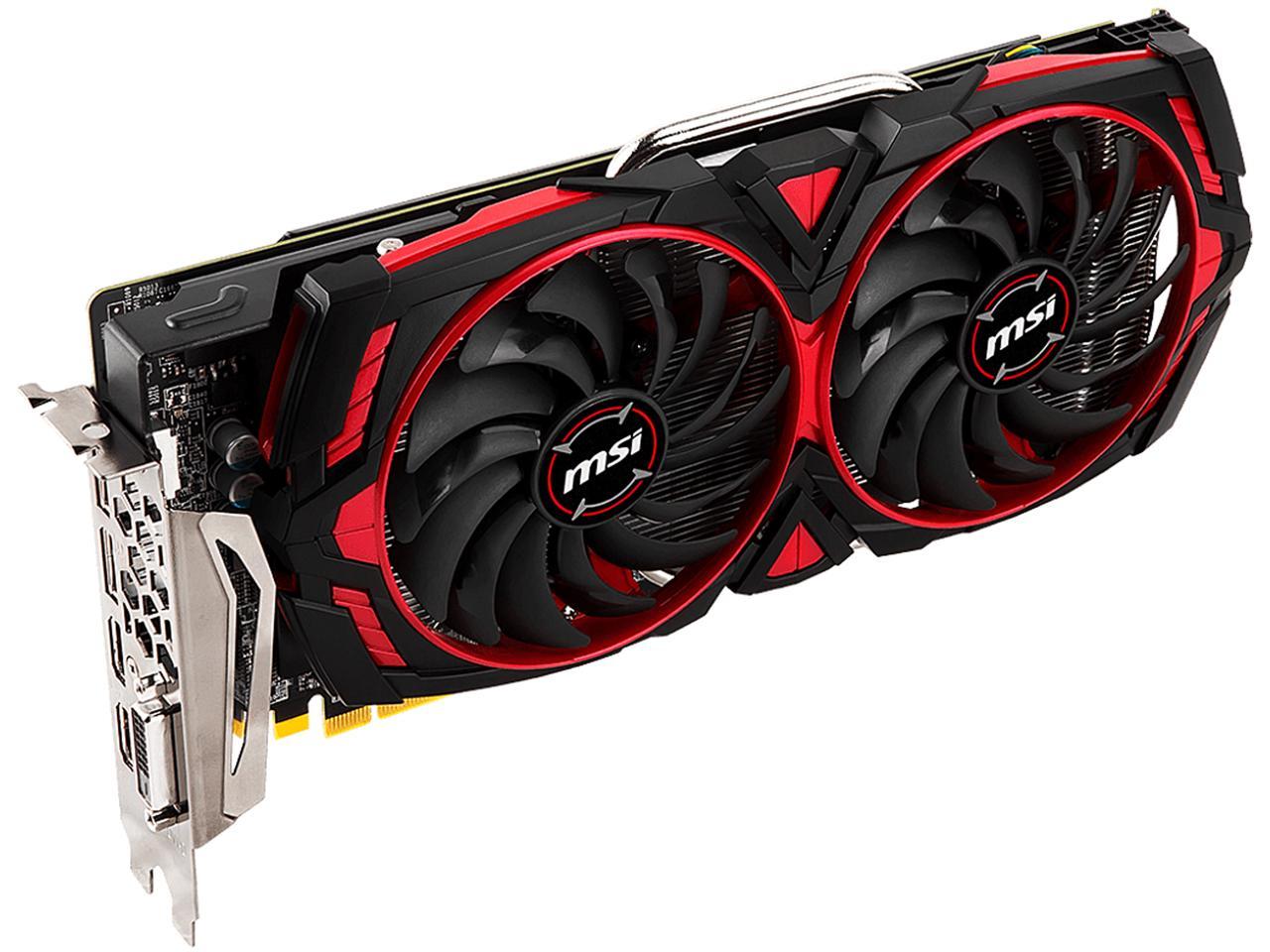 MSI Radeon RX 580 DirectX 12 8GB Video Card + AMD Gift